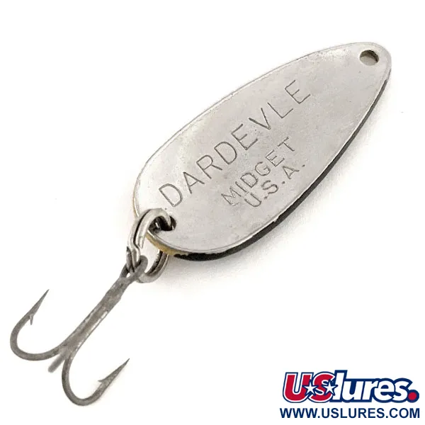 Eppinger Dardevle Midget Cuillère, Jaune/Noir/Nickel, 6g, #12851