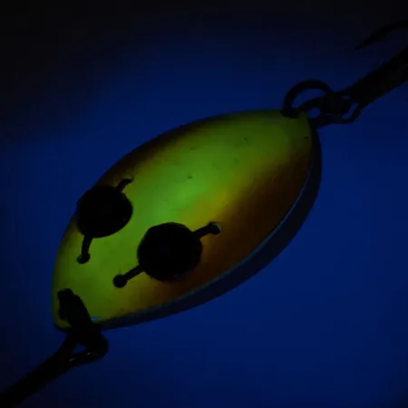 Eppinger Red Eye junior UV Cuillère, Yellow/Orange/White, 13g, UV, #12855