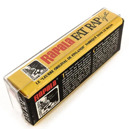 Rapala Fat Rap 30 Poisson-nageur, OG, 4g, Balsa, #12861
