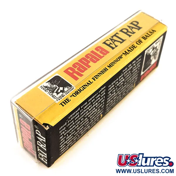 Rapala Fat Rap 30 Poisson-nageur, OG, 4g, Balsa, #12861