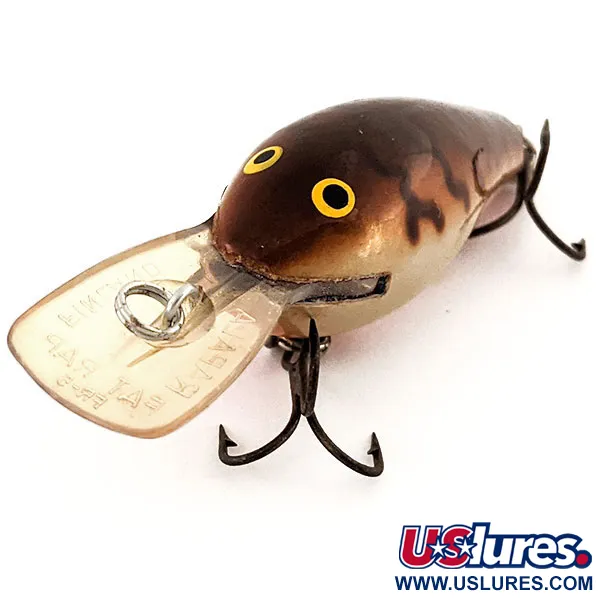 Rapala Fat Rap FR 5 Poisson-nageur, Brown Tiger, 8,8g, Balsa, #12875