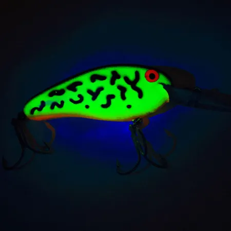 Bomber Fat Free Shad UV Poisson Nageur, Fire Tiger, 10g, UV, #12876