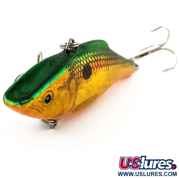 Rapala Rattl'n RAP 08 Lipless Crankbait, Or/Vert, 20g, #12883