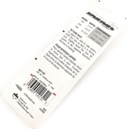 Bandit 100 BDT 132 Crankbait, Bleu/Chrome, 7g, Guatemala, #12899