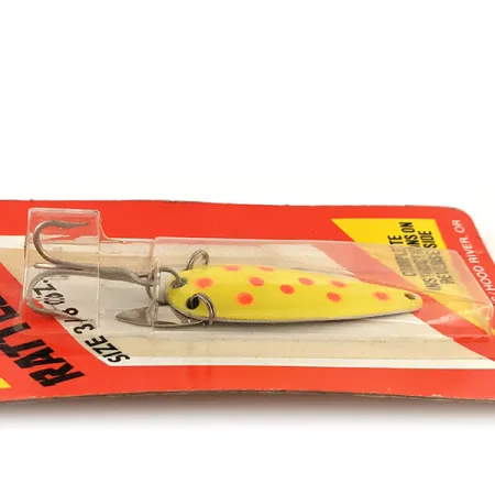 Luhr Jensen Rattlesnake Cuillère, Jaune/Orange, 12g, Sonic Blade, #12900