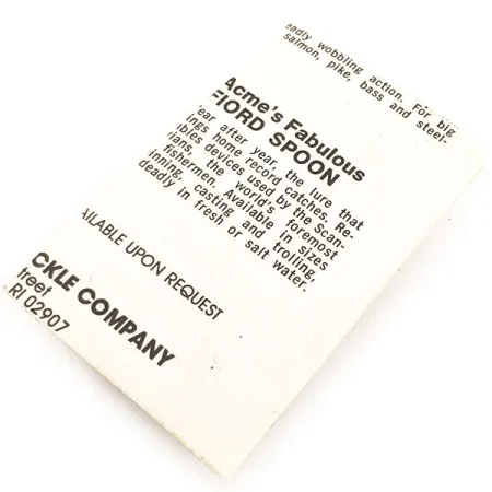 Acme Phoebe Cuillère, Argent, 4g, Action Oscillante, #12903