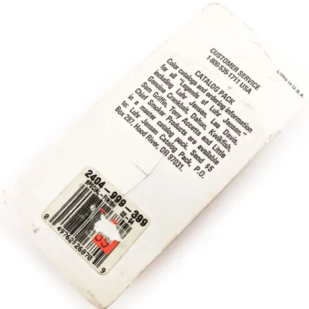 Luhr Jensen Bear valley Dressed Cuiller, Laiton/Argent, 14g, #12904