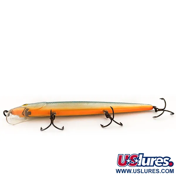 Rapala Husky Jerk HJ 14 Poisson Nageur, Bleu Argent, 18g, #12945