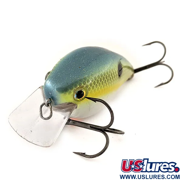 Strike King KVD 1.5 Square bill Leurre, Sexy Shad, 18g, Silent, #12948