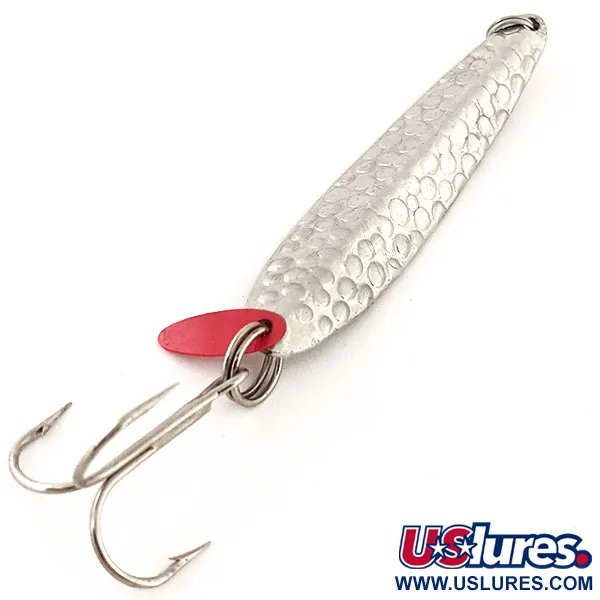 Bay de Noc Swedish Pimple Cuillère, Nickel martelé, 28g, #12966