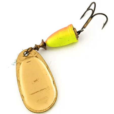 Blue Fox Super Vibrax 4 UV Cuiller, Chartreuse, 10.5g, Tiger, #12967