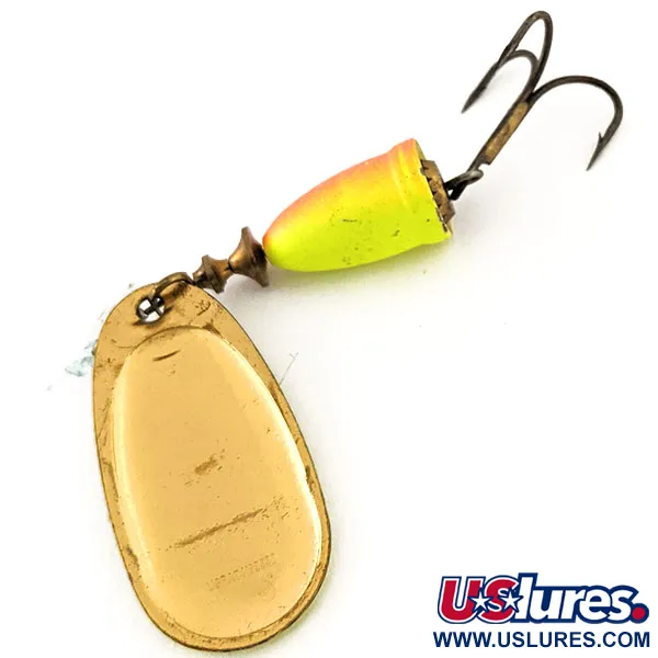Blue Fox Super Vibrax 4 UV Cuiller, Chartreuse, 10.5g, Tiger, #12967