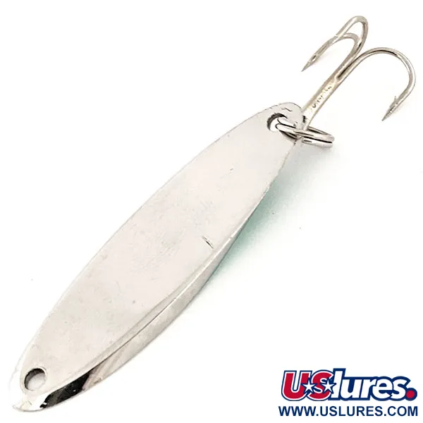 Acme Kastmaster Cuillère, Nickel / Vert, 10,5g, Alliage lourd, #12972