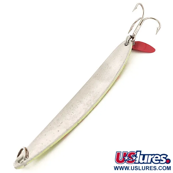 Bay De Noc Laker Taker UV Cuillère, Nickel/Rouge/Jaune, 21g, UV, #12973