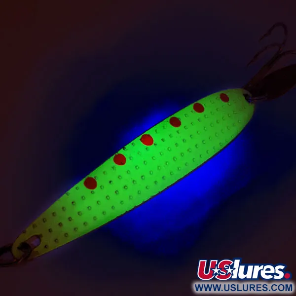 Bay De Noc Laker Taker UV Cuillère, Nickel/Rouge/Jaune, 21g, UV, #12973