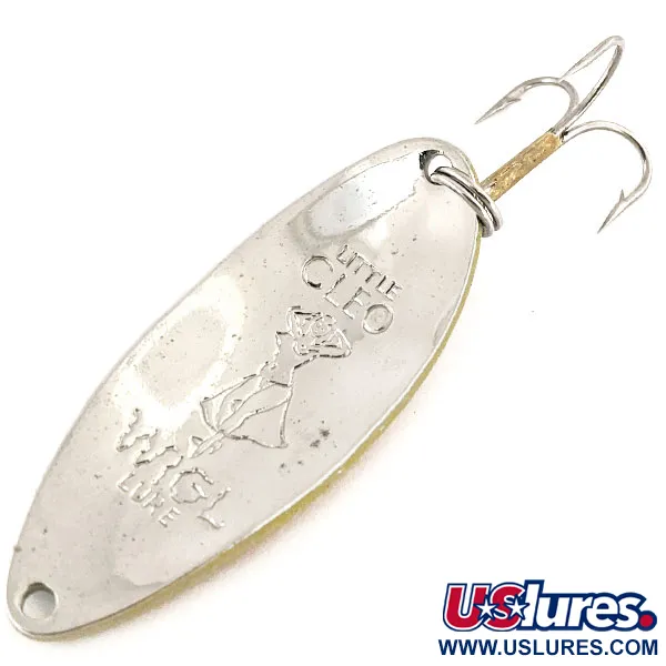 Little Cleo (Hula Girl) Cuillère, Fire Tiger, 14g, Vintage, #12977