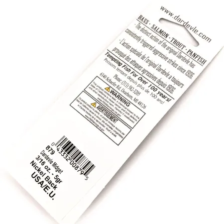 Eppinger Dardevle Midget UV Cuillère, Chartreuse, 6g, UV, #12995