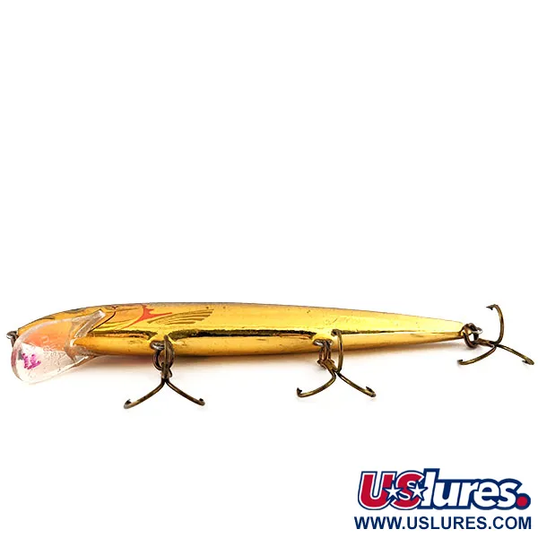 Leurre Rapala Husky Floating 13, Or, 9g, Bois de Balsa, #12999