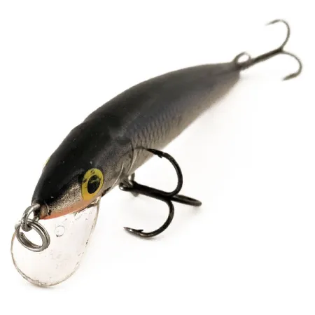 Rapala Husky Jerk 10 Suspending, Argent/Noir, 10g, #13001