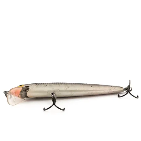 Rapala Husky Jerk 10 Suspending, Argent/Noir, 10g, #13001