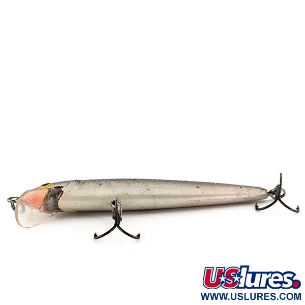 Rapala Husky Jerk 10 Suspending, Argent/Noir, 10g, #13001