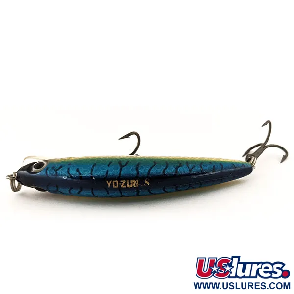 Yo-Zuri Emperor Minnow S08 Minnow, Bleu/Argent, 14g, coulant, #13003