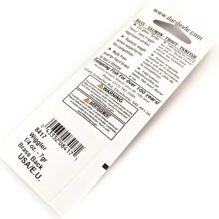 Eppinger Red Eye Wiggler Cuillère, Five of Diamonds, 7g, Yeux verre, #13008