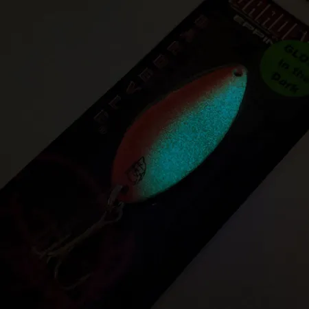 Eppinger Dardevle Devle Dog Glow Cuiller, Rouge-Orange, 14g, Glow, #13013