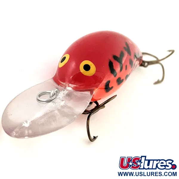 Bomber Model A 6A Crankbait, Red Craw, 11.3g, Plongeant, #13022