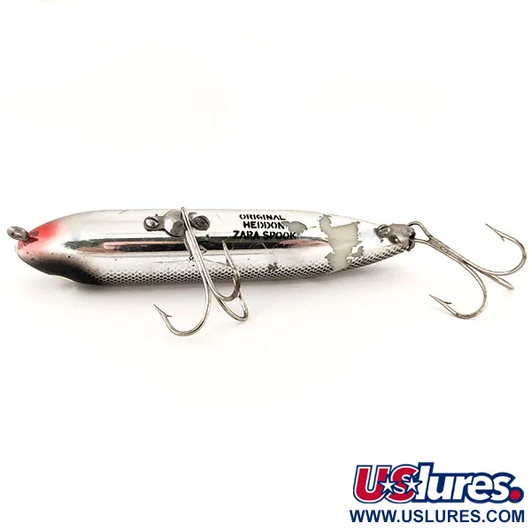 Heddon Zara Spook Leurre Surface, Argent, 17g, Vintage, #13037