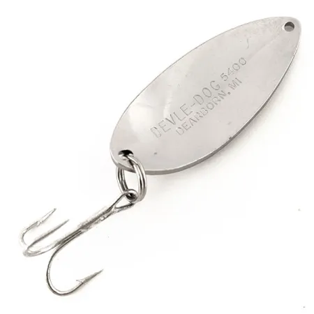 Eppinger Dardevle Devle Dog 5400 Cuiller, Nickel martelé, 16g, #13067