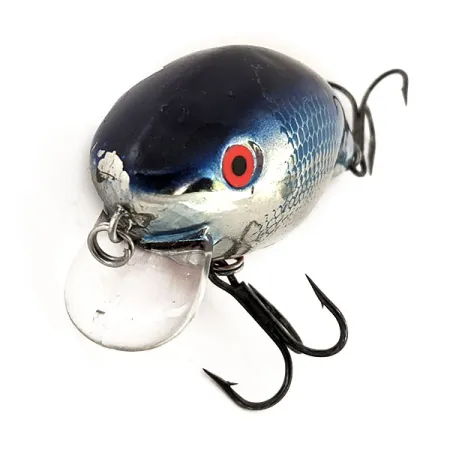 Mann's 1 minus Crankbait, Nickel Blue Back, 28g, Bruiteur, #13084