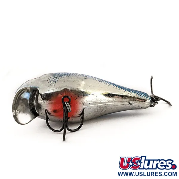 Mann's 1 minus Crankbait, Nickel Blue Back, 28g, Bruiteur, #13084