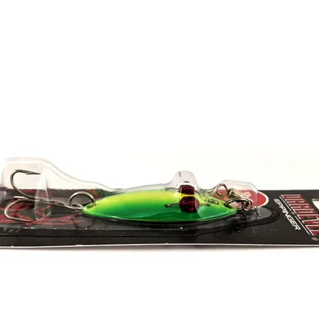 Eppinger Red Eye Wiggler UV Cuillère, Electric Lime/Nickel, 7g, #13097