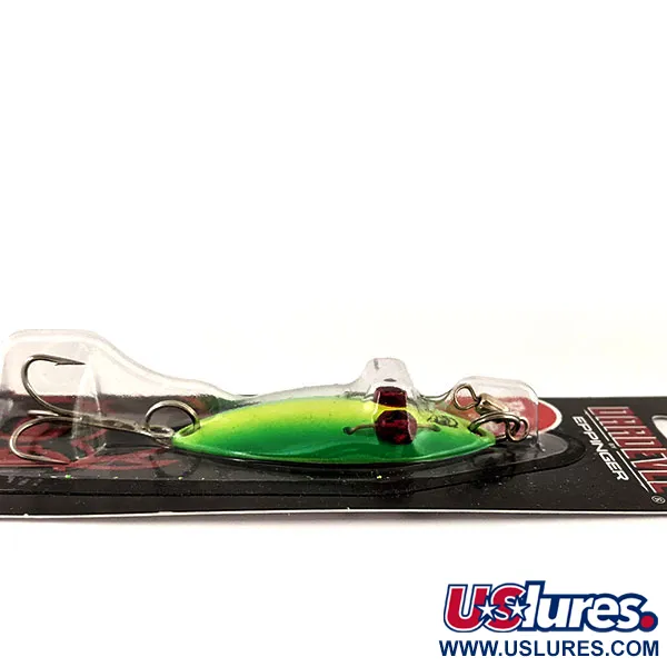 Eppinger Red Eye Wiggler UV Cuillère, Electric Lime/Nickel, 7g, #13097