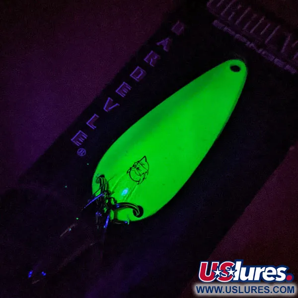 Dardevle Imp Klicker UV Cuillère, Electric Lime, 11g, UV, #24481