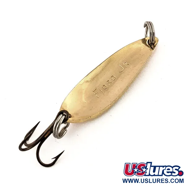 Cuillère Acme Fiord Spoon Jr, Or/Orange, 3,4g, Vintage, #13112