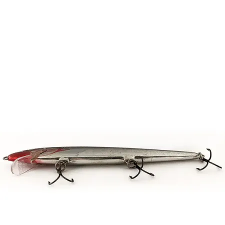 Rapala Husky Floating 13 Poisson Nageur, Chrome Red Head, 9g, #13120