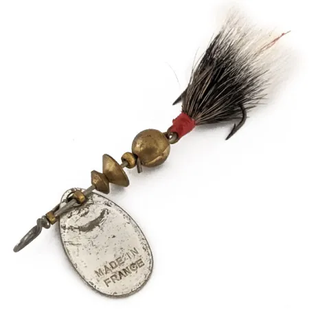 Mepps Aglia 0 Dressed Cuiller, Argent, 2,5g, Poil d'écureuil, #13124