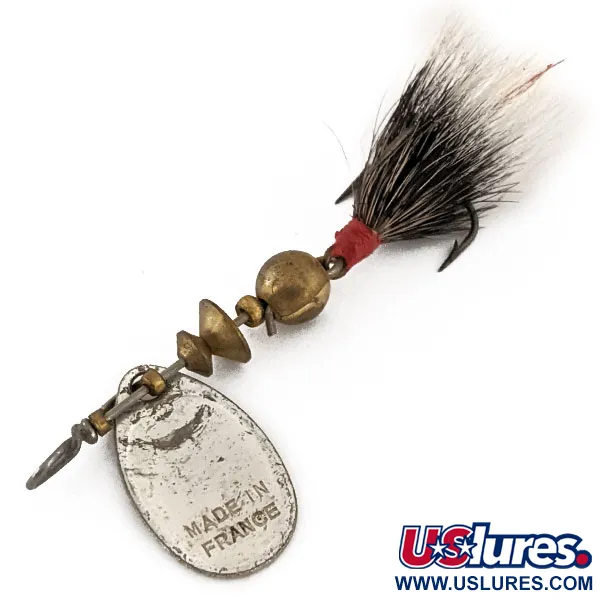 Mepps Aglia 0 Dressed Cuiller, Argent, 2,5g, Poil d'écureuil, #13124