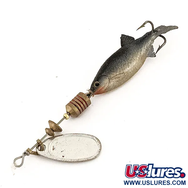 Mepps Comet Mino 1 Cuiller, Argenté, 4.6g, Vairon Souple, #13127