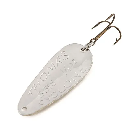 Thomas Cyclone Cuillère, Nickel martelé, 7g, Accents rouges, #13131