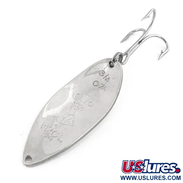 Seneca Little Cleo (Hula Girl) Cuillère, White Pearl/Orange/Nickel, 21g, #13135