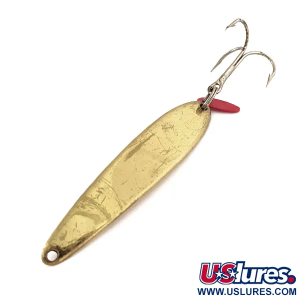 Bay de Noc Swedish Pimple #8 Cuillère, Or, 28g, Palette Rouge, #13139