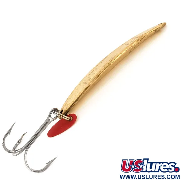 Bay de Noc Swedish Pimple #8 Cuillère, Or, 28g, Palette Rouge, #13139