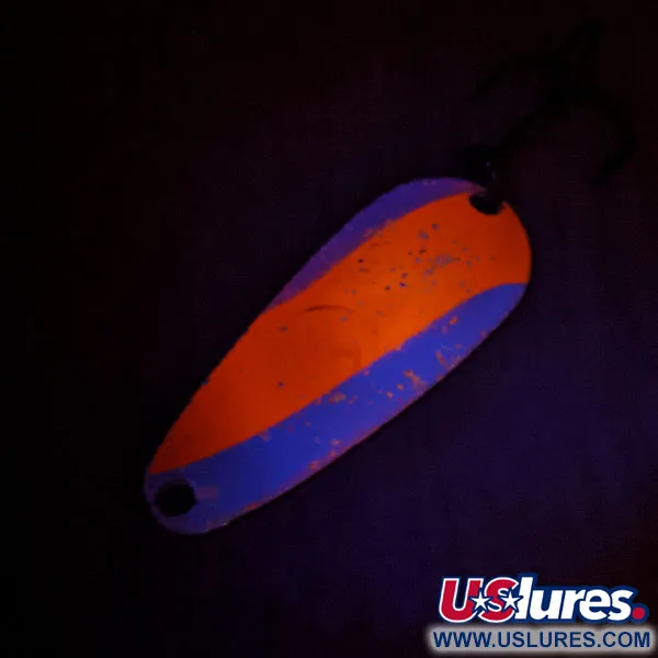 Nebco Tor-P-Do 2 UV Cuillère, Rouge/Blanc, 14g, UV Glow, #13144