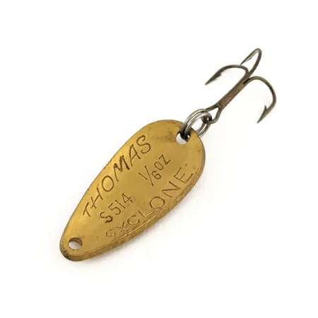 Thomas Cyclone Cuiller, Laiton martelé, 4,3g, Vintage, #13155