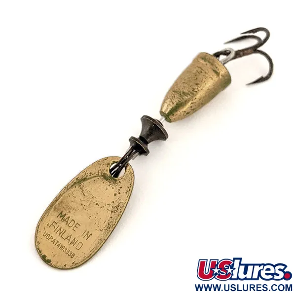 Blue Fox Super Vibrax 0 Cuiller, Laiton, 3,4g, Anti-Vrillage, #13178