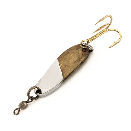 Andy Reekers Spooner Cuillère, Nickel/Laiton, 7g, Vintage, #13183