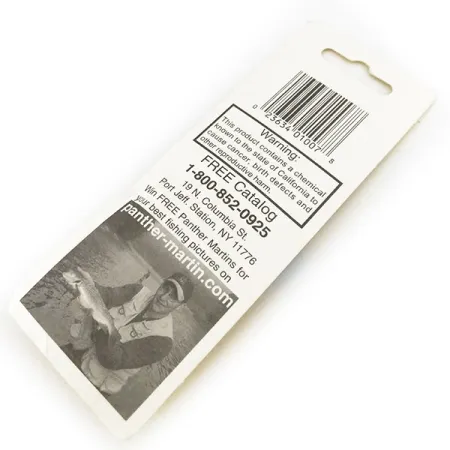 Panther Martin 2 Cuiller, Jaune, 2,5g, Palette en ligne, #13192